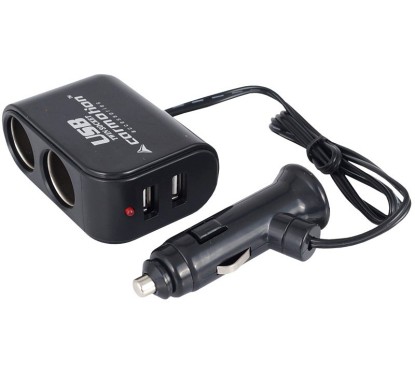 SIGARETISÜÜTAJA HARGMIK 2-NE+2XUSB LAAD.
