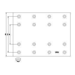 SCANIA TRUMMELPIDURI KATTED 178MM