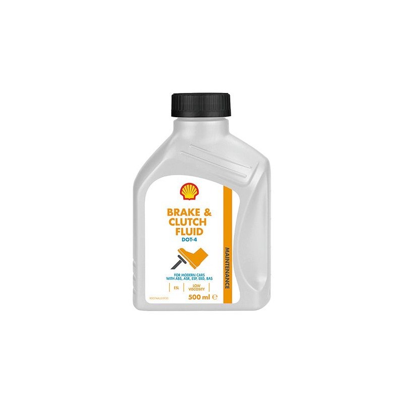 Shell Brake and Clutch Fluid DOT4 ESL 0,5L