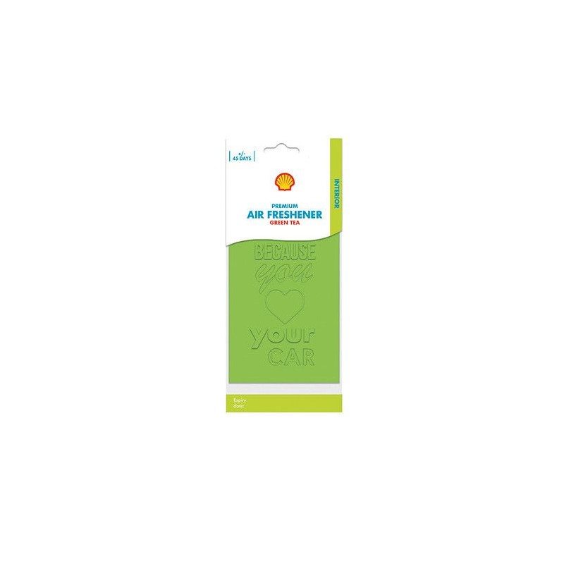 SHELL PREMIUM Air Freshener Green Tea