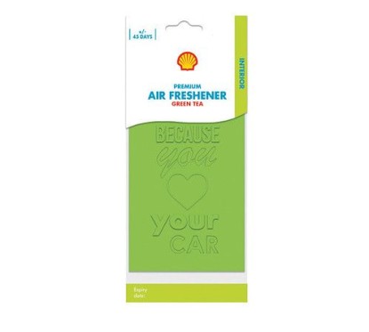 SHELL PREMIUM Air Freshener Green Tea