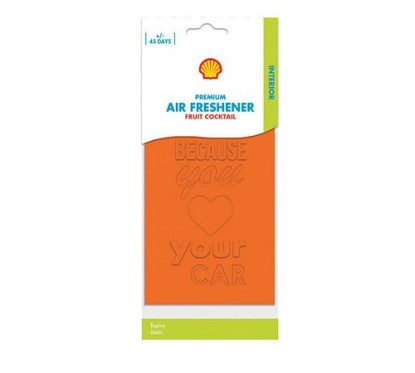 SHELL PREMIUM Air Freshener Fruit Coctail