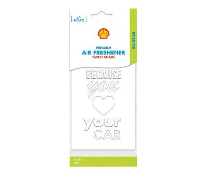 SHELL PREMIUM Air Freshener Sweet Shake