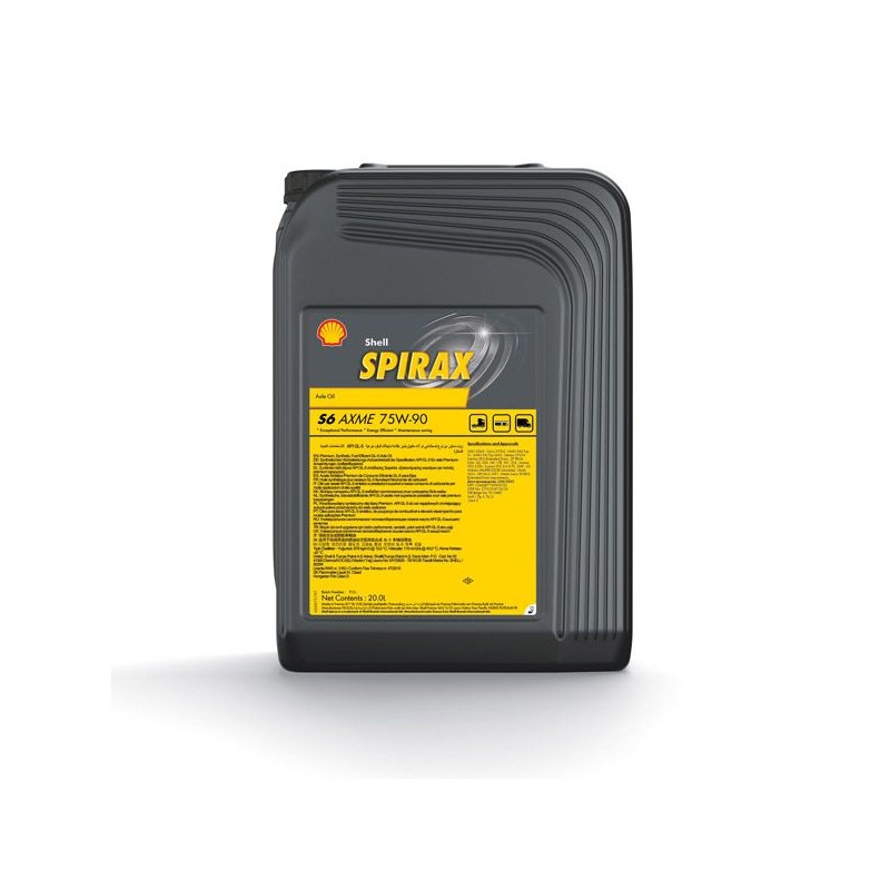 SHELL SPIRAX S6 AXME 75W-90 20L