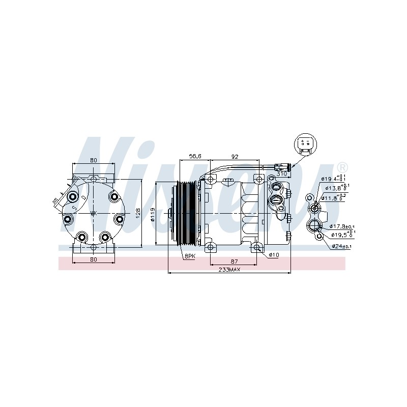 VOLVO KLIIMA KONDITSIONEERI PUMP