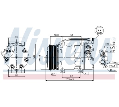 VOLVO KLIIMA KONDITSIONEERI PUMP