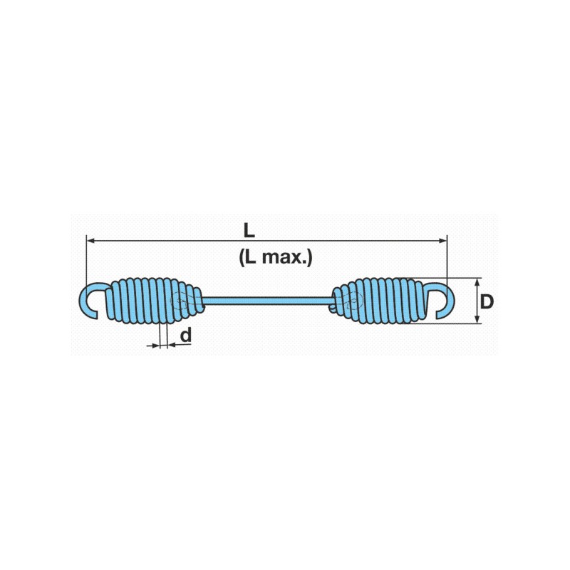 BPW KLOTSIVEDRU 34*5*268MM  2tk sillal