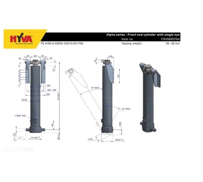 HYVA SILINDER/POOLHAAGIS/SCHMITZ