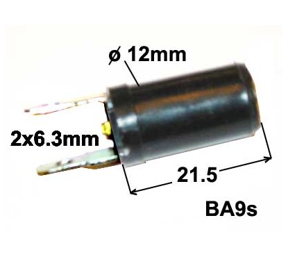 PIRNIPESA BA9S 2-KLEMMI