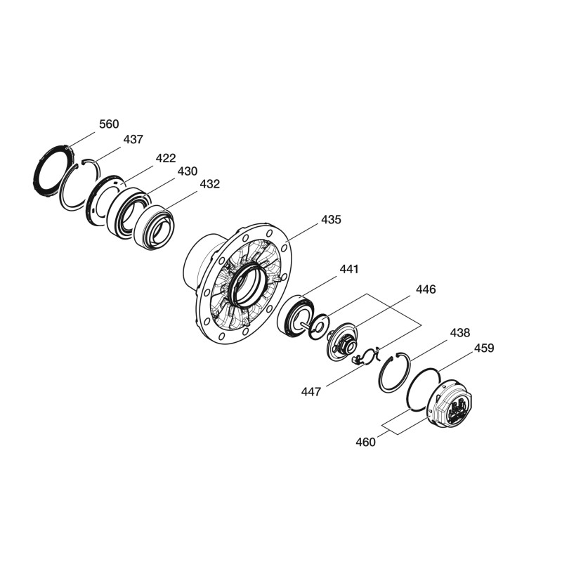 BPW RUMM OE SKB/SHB F 9T ECOP2 B-HUB