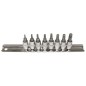 8-OS. 1/4" TORX PADRUNOTSIKUTE KOMPL. T8-T40
