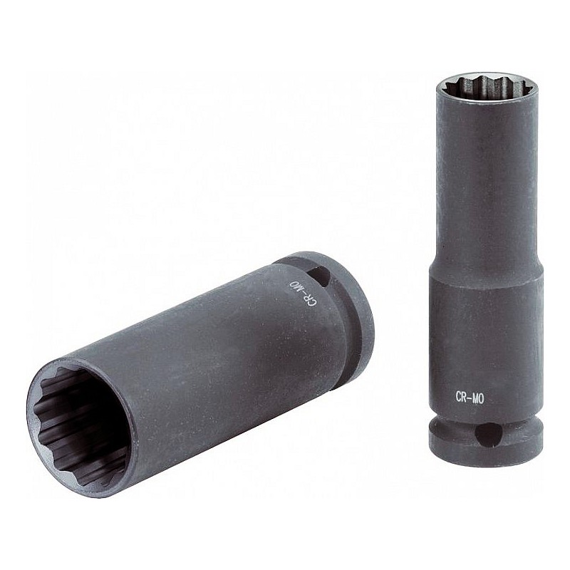 1/2" PIKK LÖÖKPADRUN 12MM, 12-KANT