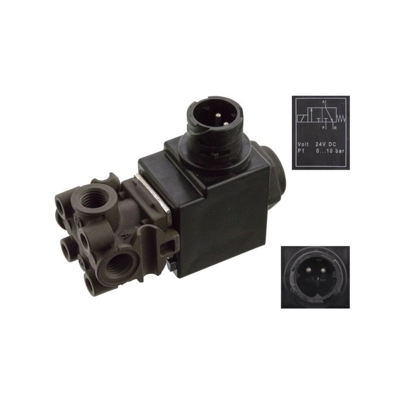 SCANIA SOLENOID KLAPP BAJONET PISTIK